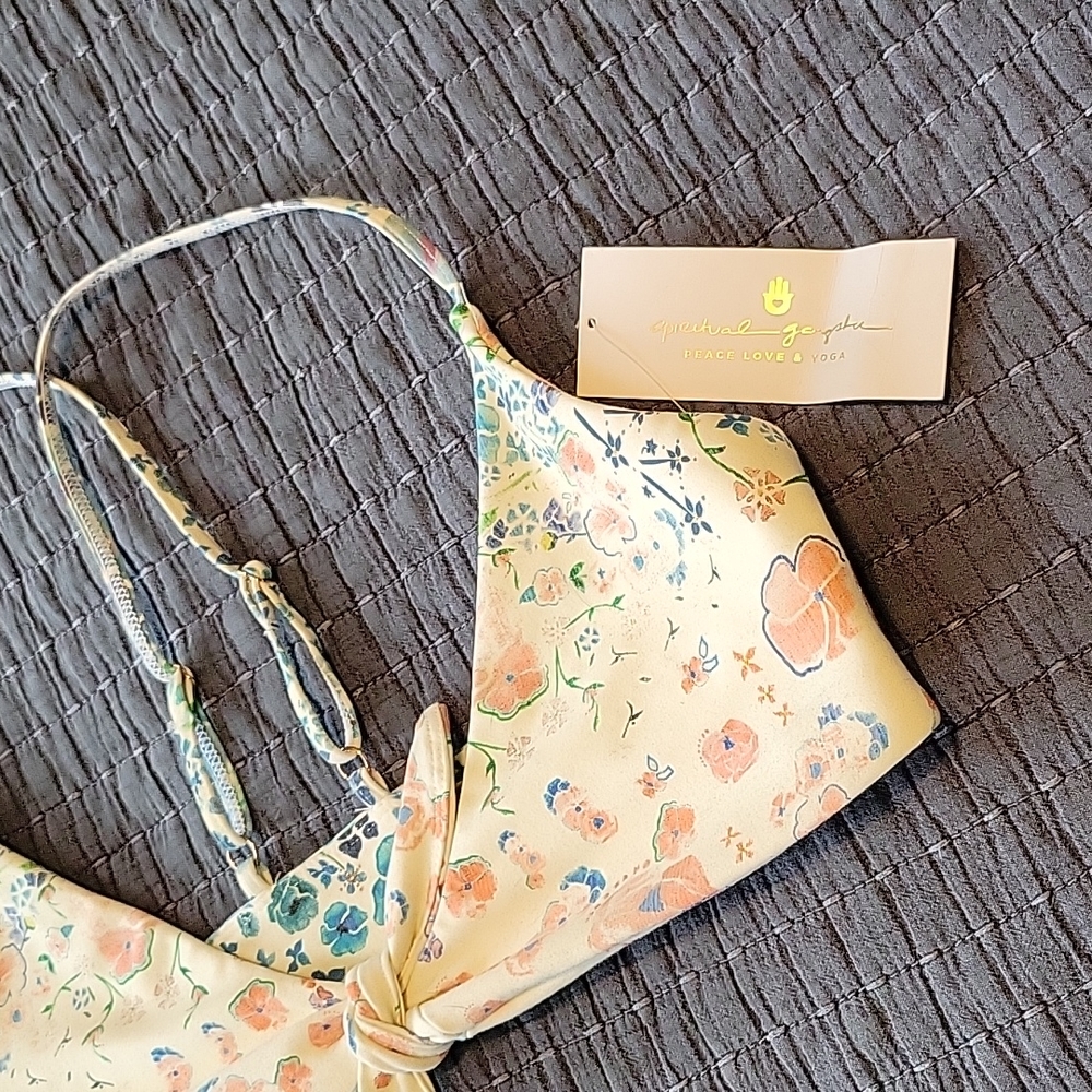 Spiritual Gangster Floral Unity Bralette - Picture 4 of 8